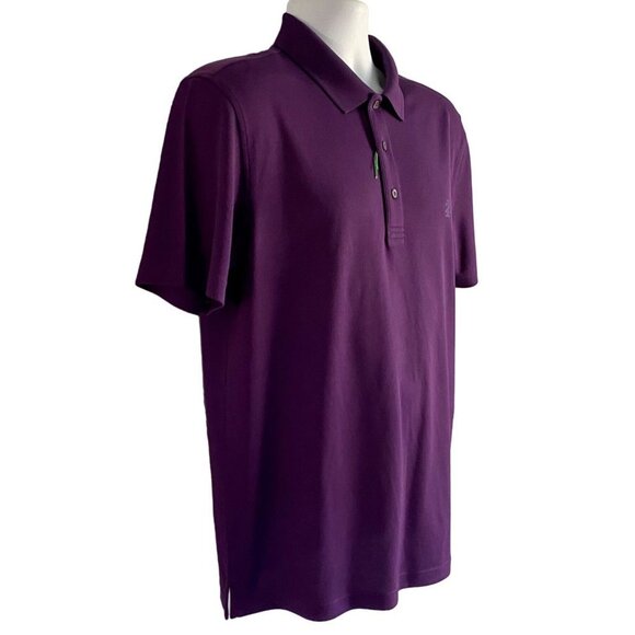 IZOD Golf Purple Polo Shirt Men's Size Medium NEW - Picture 3 of 8